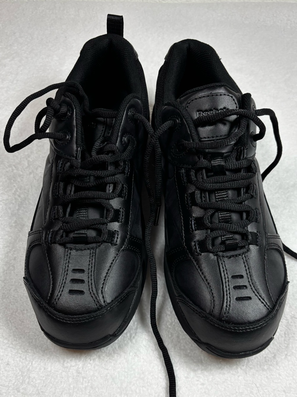 Reebok RB1860 Black Work Shoes Comp Toe Slip Resistant Men’s 9.5W New No Box